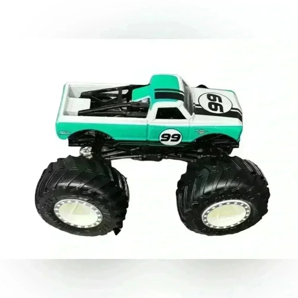 Monster Jam Hot Wheels Monster Truck: Die Cast Pure Muscle Truck - Picture 3 of 7